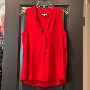 Red Dressy Sleeveless Top